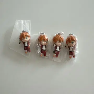 미사용 새상품 앙스타 아케호시 스바루 아이돌 스윙 키링 4개 세트