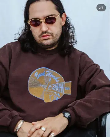 BOOKWORKS 브라운 트레이닝복 XL