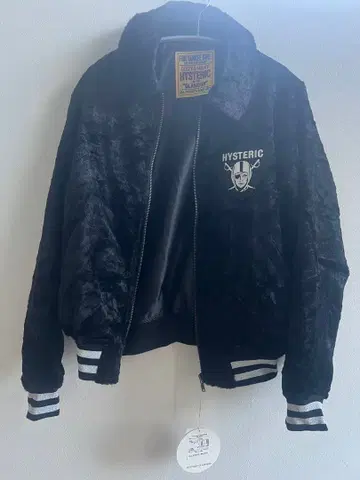 HYSTERIC GLAMOUR 블랙 점퍼 FREE 여성용