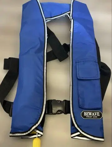 오션 라이프 구명 조끼 LG-3형 벚꽃 마크 부착