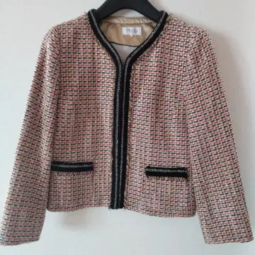 Plidoul Tokyo Style 노카라 자켓 트위드풍