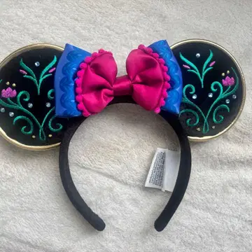 홍콩 디즈니 머리띠 겨울왕국 안나