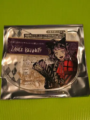 악마 집사와 블랙 고양이 아쿠네코 난자타운 아크릴 코스터 라무리