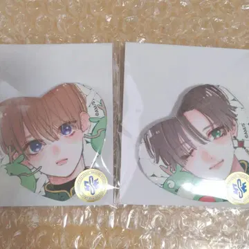 언니의 스이군 복권 메이트 하트형 캔뱃지 스이 쇼