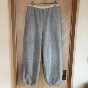 ETRE TOKYO 릴렉시 플리스 팬츠