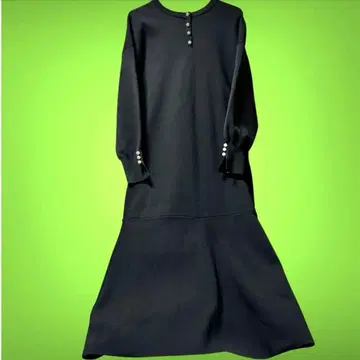 ti 블랙 롱 원피스