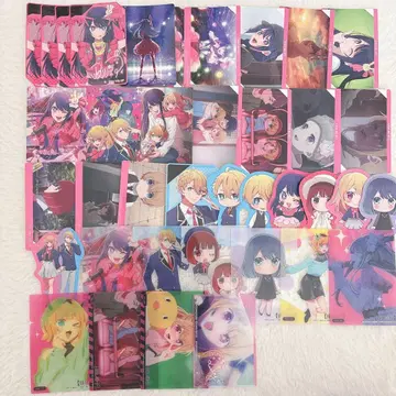 최애의 아이 굿즈 묶음 판매 스티커 카드 2개