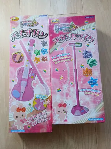 WinFun MUSIC STAR 스탠드 마이크, 바이올린 세트