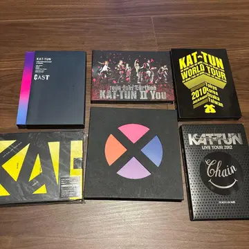 KAT-TUN DVD 블루레이 6장 묶음 판매