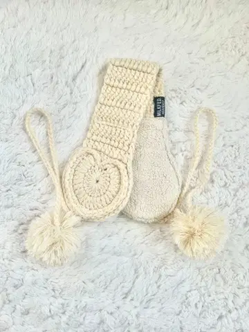 MILKFED. 크림색 귀도리