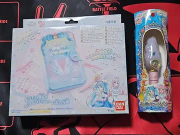 펼쳐지는 스카이 프리큐어 수첩 신비한 미라주 펜 세트