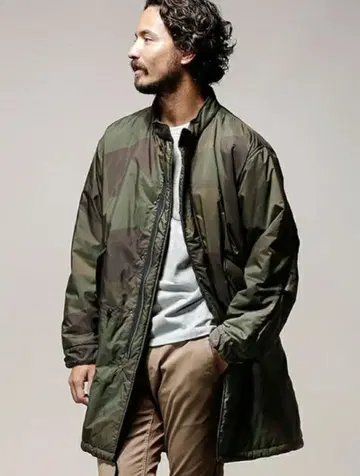 [ 새상품급 클리닝 완료 ] ALPHA INDUSTRIES 밀리터리 코트