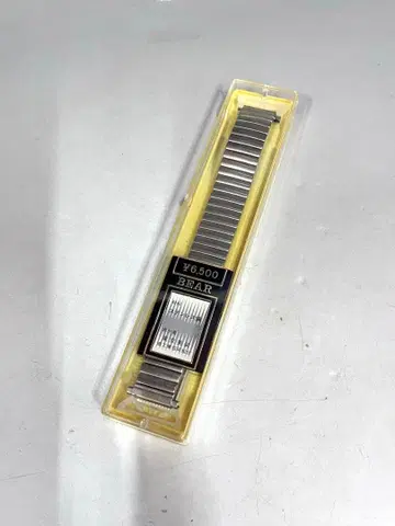 E580 BEAR 손목시계 벨트 손목시계 벨트 실버 손목시계