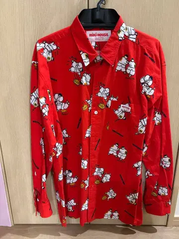 미키 하우스 남성용 셔츠 L