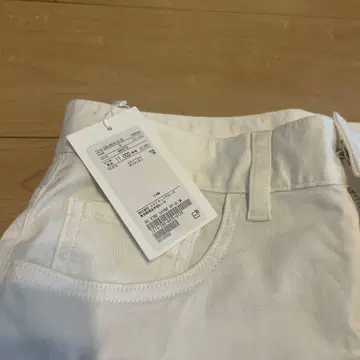 [ 미사용 ] 화이트 치노 팬츠 united arrows