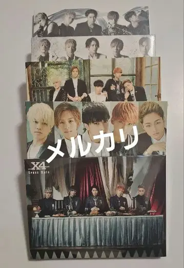 X4 CD 묶음 판매 3 마츠시타 유야 요시다 코다이