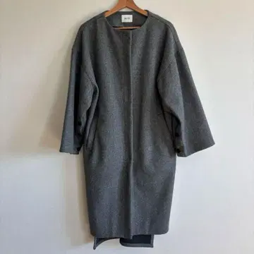 SHEL'TTER 그레이 롱 코트