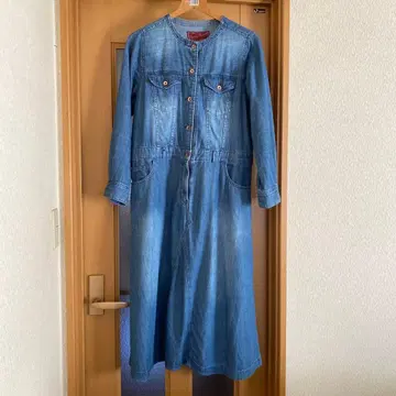 펠리시모 데님 원피스