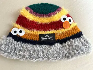 [ 1회만 사용 ] 유니버설 스튜디오 재팬 세서미 스트릿 니트 햇