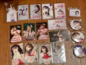 FRUITS ZIPPER 마츠모토 카렌 생일 기념 2024 복권 세트