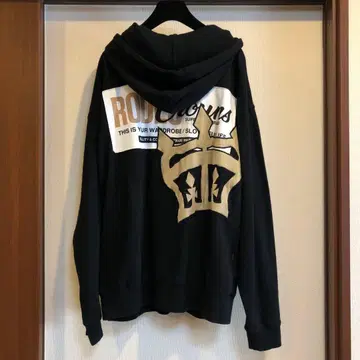 RODEO CROWNS 블랙 후드티 M