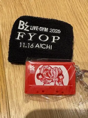 B'z 가챠가챠 FYOP 리스트 밴드 키링 세트 11/16