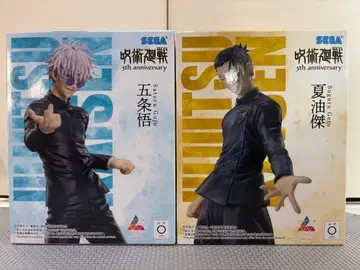 라운드원 한정판 주술회전 시리즈 피규어 고죠 사토루 & 게토 스구루