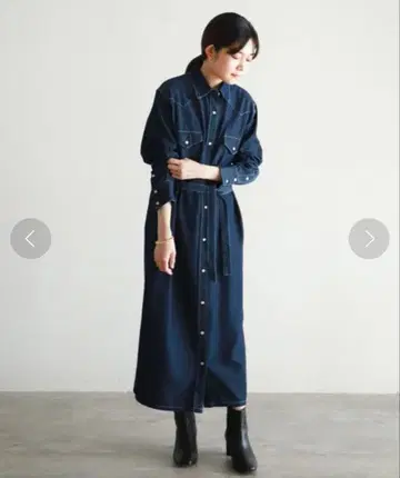 NOMBLE IMPAIR 데님 원피스