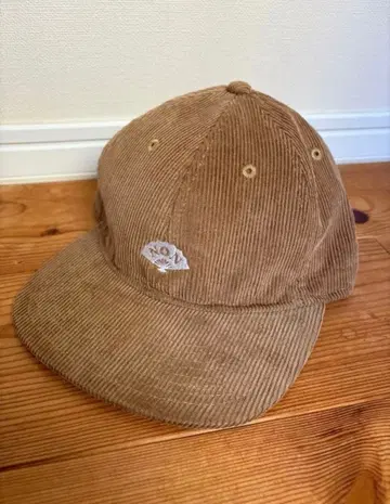 6 패널 코듀로이 캡 베이지