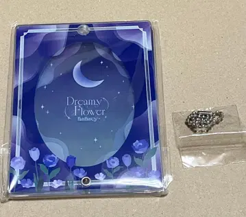 AGF 후쿠야 포토카드 아크릴 프레임 드리미 플라워 블루 파랑