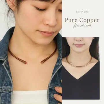 앤티크 초커 순동제 핸드메이드 목걸이