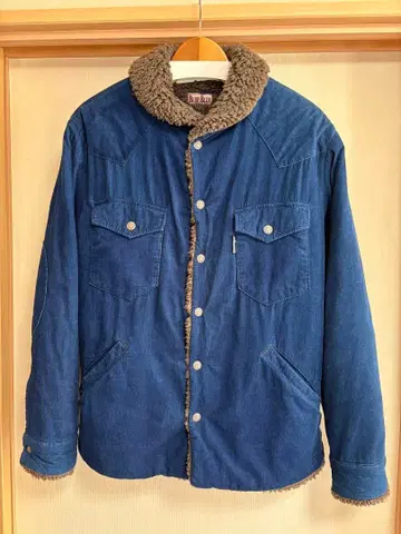 할리우드 런치 마켓 BLUE BLUE 코듀로이 보아 자켓 3