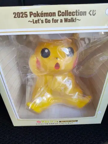 포켓몬 제일복권 라스트 원 미니 트레이 포함 피카츄 소프트 비닐 피규어