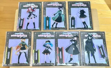 좀비 랜드 사가 유메긴가 파라다이스 아크릴 스탠드 7개 세트