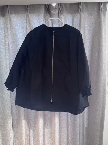 FORME 히가시하라 아키 블랙 점퍼 블루종 발수 새상품