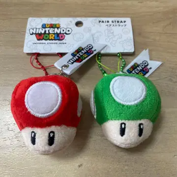 USJ 마리오 시리즈 키노피오 스트랩 2개 세트