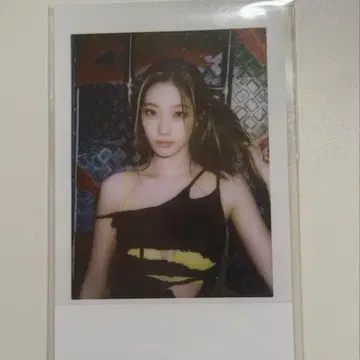 LE SSERAFIM SPAGHETTI 구매 혜택 인스턴트 사진 카즈하