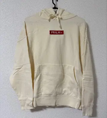 아이보리 후드티