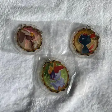 포켓몬 아크릴 키링 3개 세트