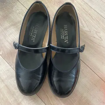 HARUTA 블랙 메리 제인 슈즈 22.5cm