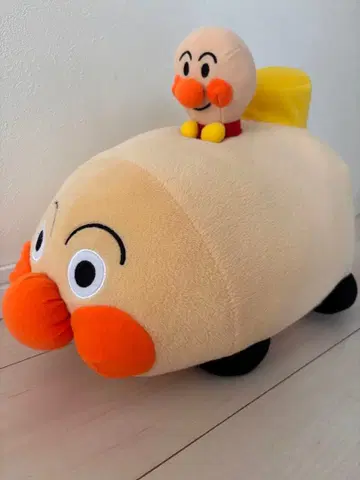 호빵맨 자동차 모양 봉제 인형 약 30cm