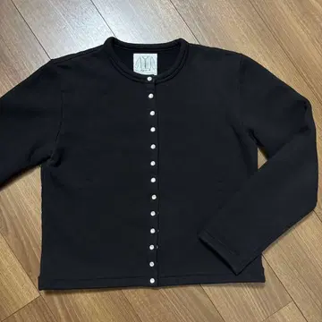 에네스베 블랙 긴팔 가디건 사이즈 1