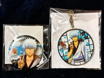 은혼 J-WORLD 사카타 긴토키 캔뱃지 아크릴 키링