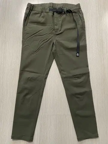 DUFFER 그린 슬림핏 팬츠