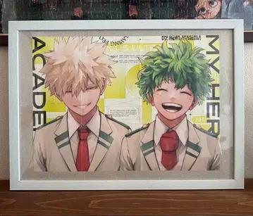 나의 히어로 아카데미아 점프 GIGA SPRING 2024 포스터 액자