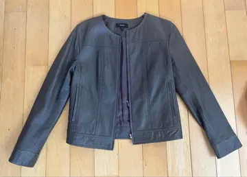 [띠어리] 라무 레더 자켓