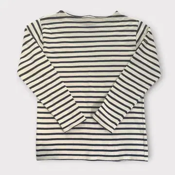 세인트 제임스 웨쌍 T1 S 네이비 아이보리 보더 바스크 셔츠