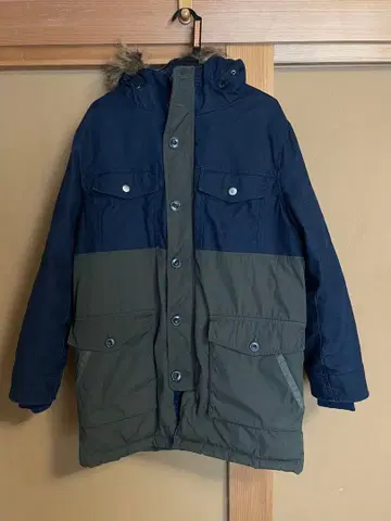 GAP 다운 자켓 네이비/카키