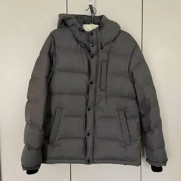 그린 레이블 릴랙싱 다운 자켓 L 그레이
