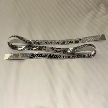 Snow Man 돔 투어 2025-2026 은색 테이프
